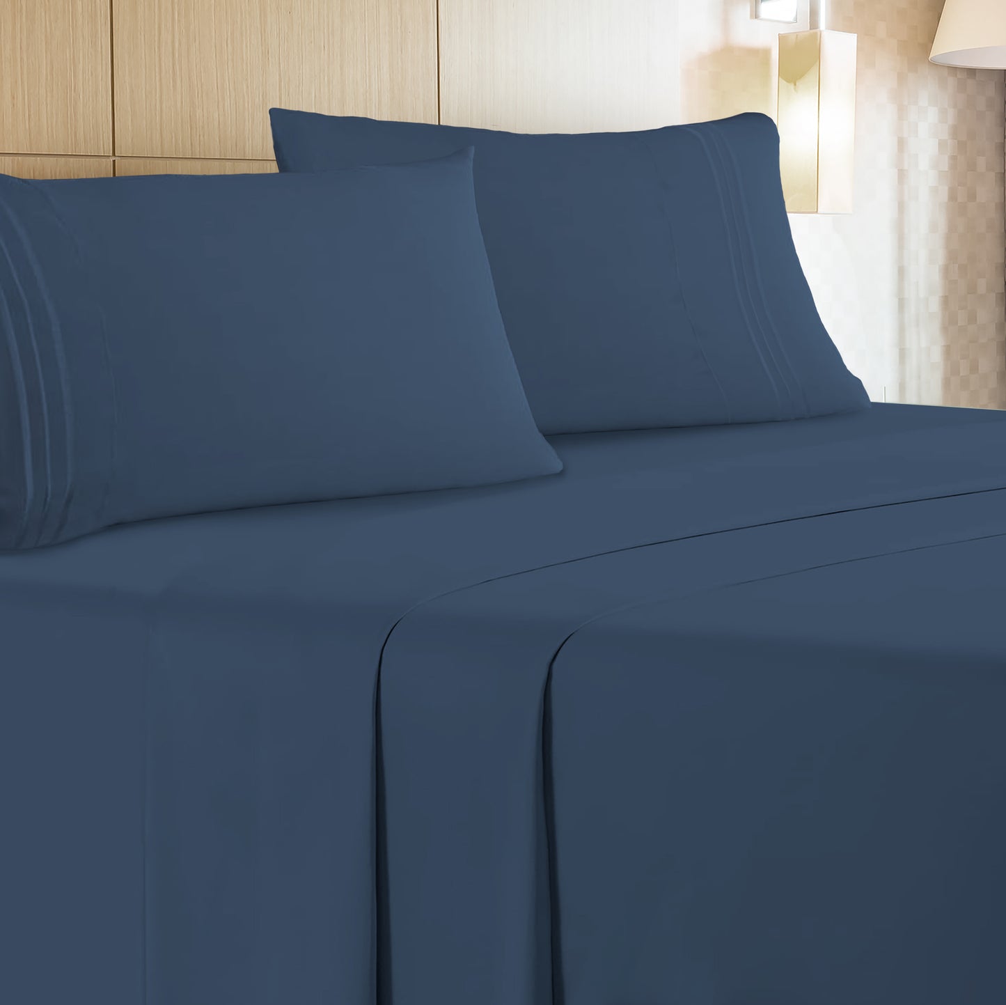 Kathy Ireland Home 4 Piece Microfiber Bed Sheet Set