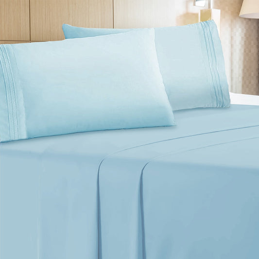 Kathy Ireland Home 4 Piece Microfiber Bed Sheet Set